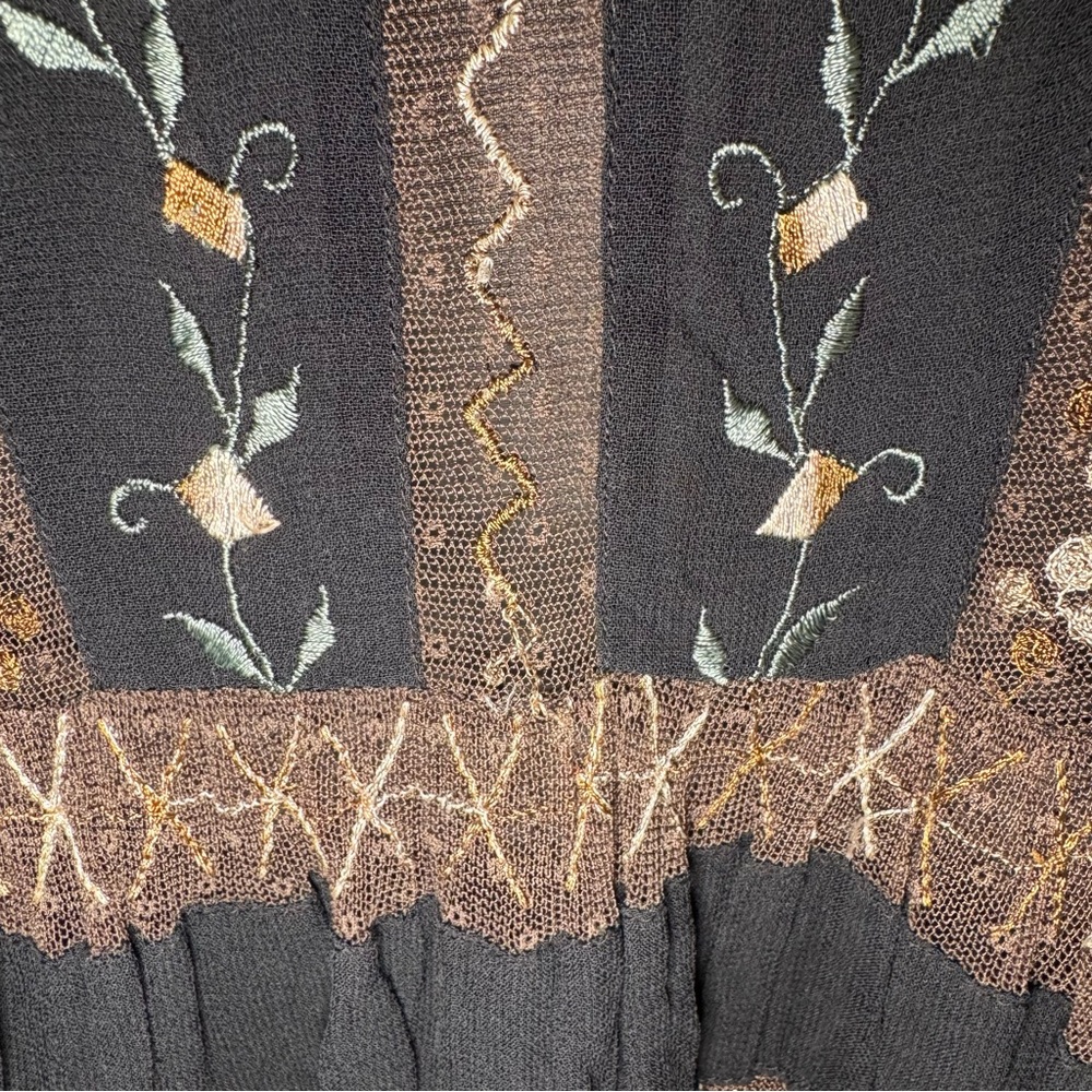 Free People Lacey Lady Maxi Dress in Black - Picture 15 of 16